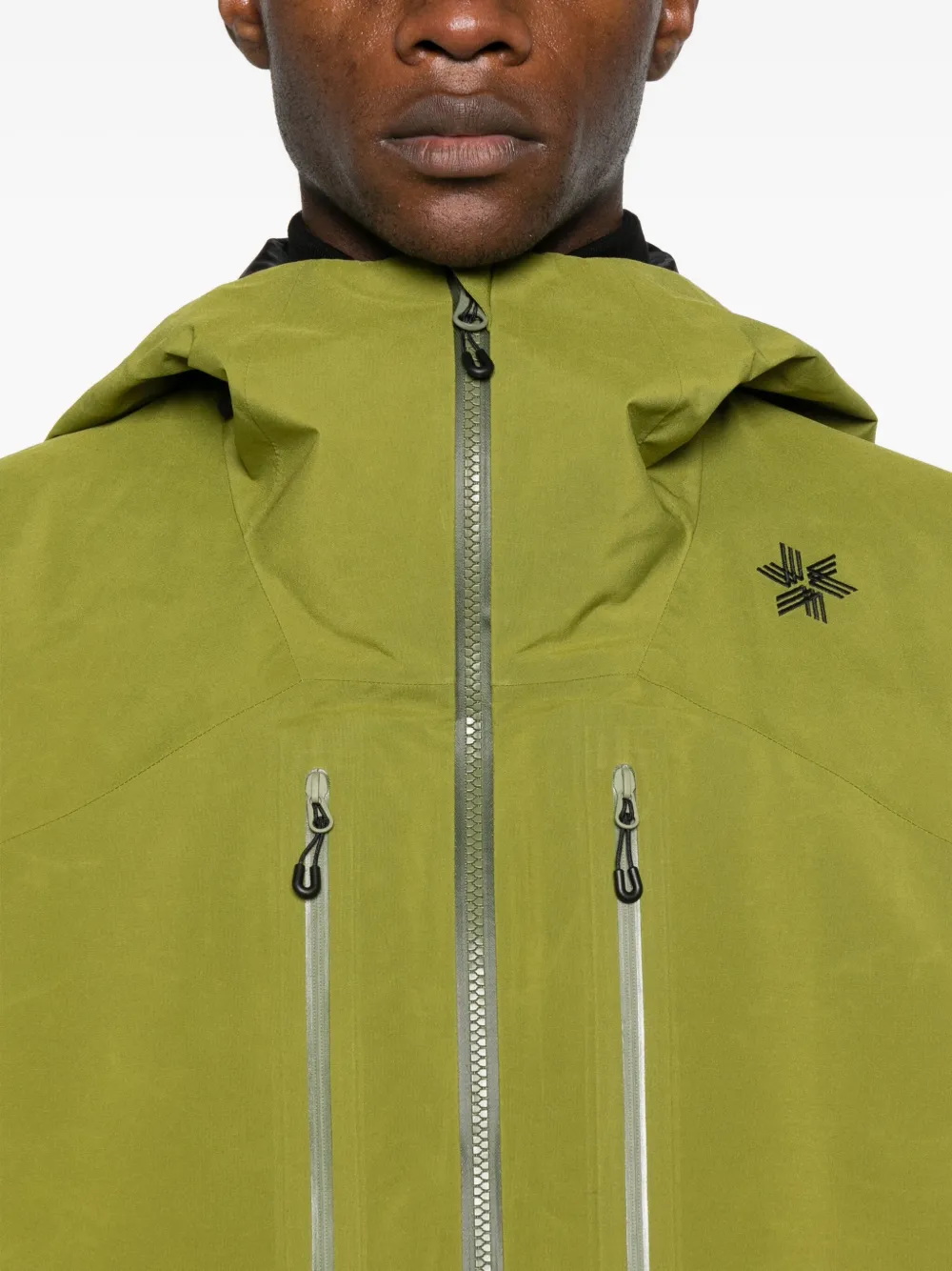 Goldwin Waterproof Hooded Jacket | Green | FARFETCH CA