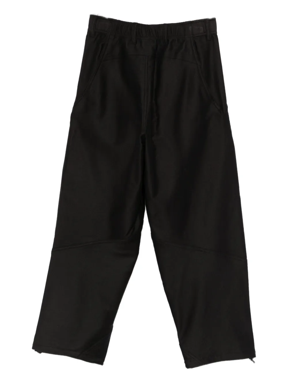 Goldwin 0 Helicoid cotton trousers - Zwart