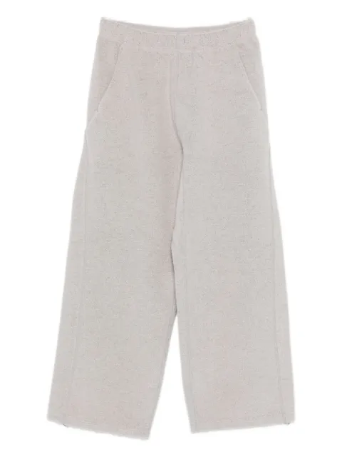 Goldwin 0 fleece-texture track pants