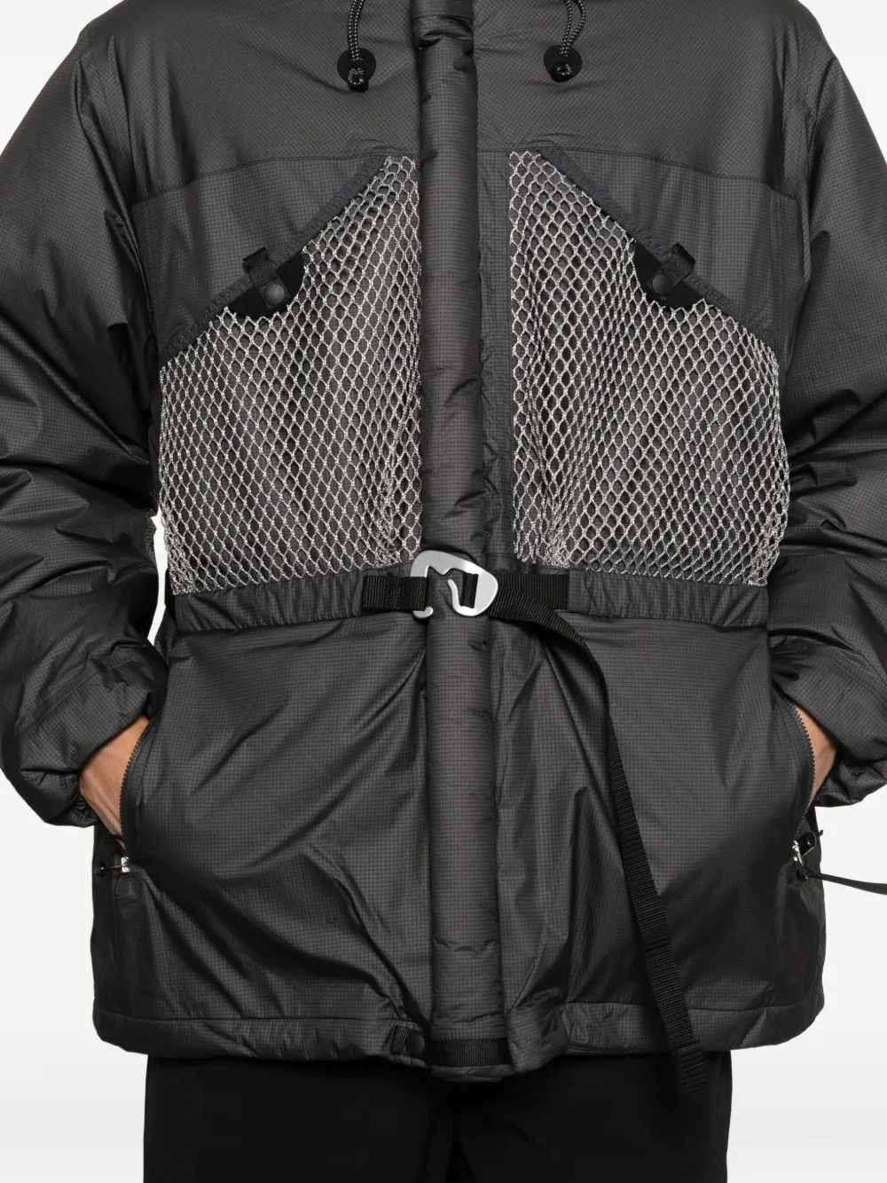 Goldwin 0 Composite parka Grijs