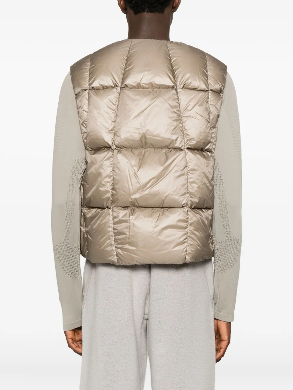 Goldwin 0 Quilted Performance Gilet In Neutral
