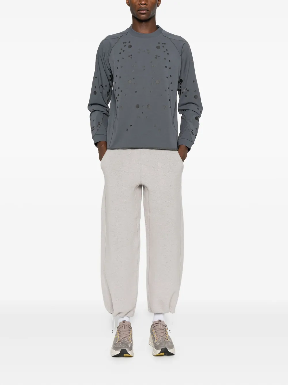 Goldwin 0 polka-dot long-sleeve T-shirt | Performance T-Shirts & Vests | Image 2