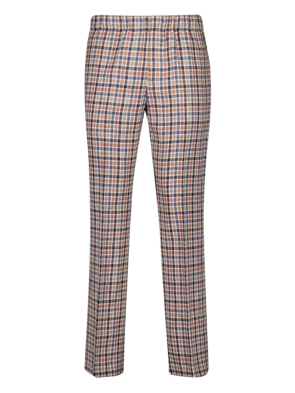 Piacenza Cashmere checked-pattern trousers | Neutrals | Image 1