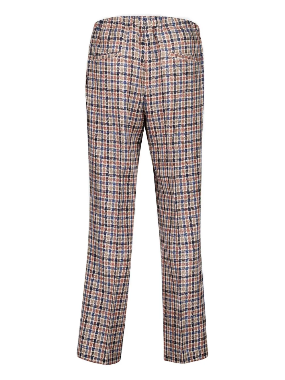 Piacenza Cashmere checked-pattern trousers | Regular-Fit & Straight Leg Pants | Image 2