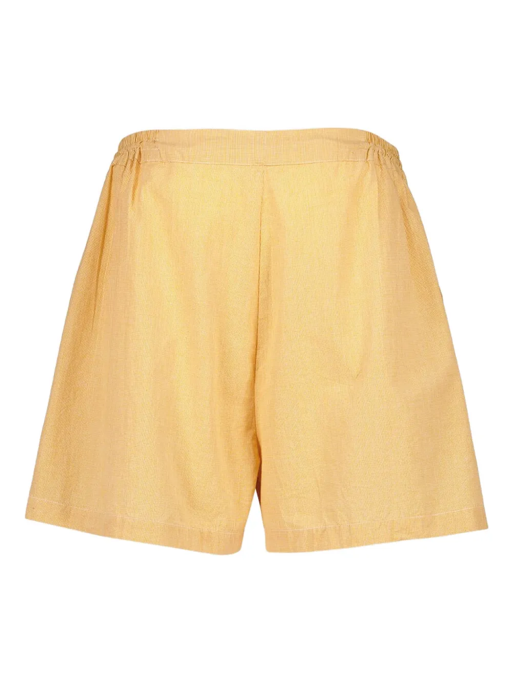 Baziszt Anab embroidered-fruit drawstring shorts - Oranje