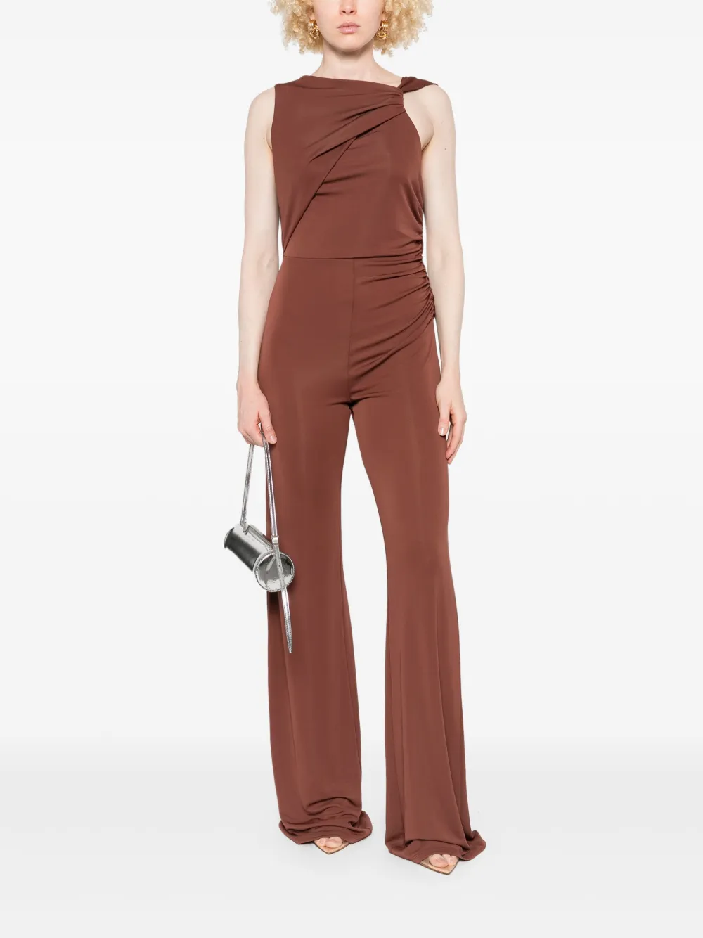 THE ANDAMANE asymmetric jumpsuit | Full Length | Image 2
