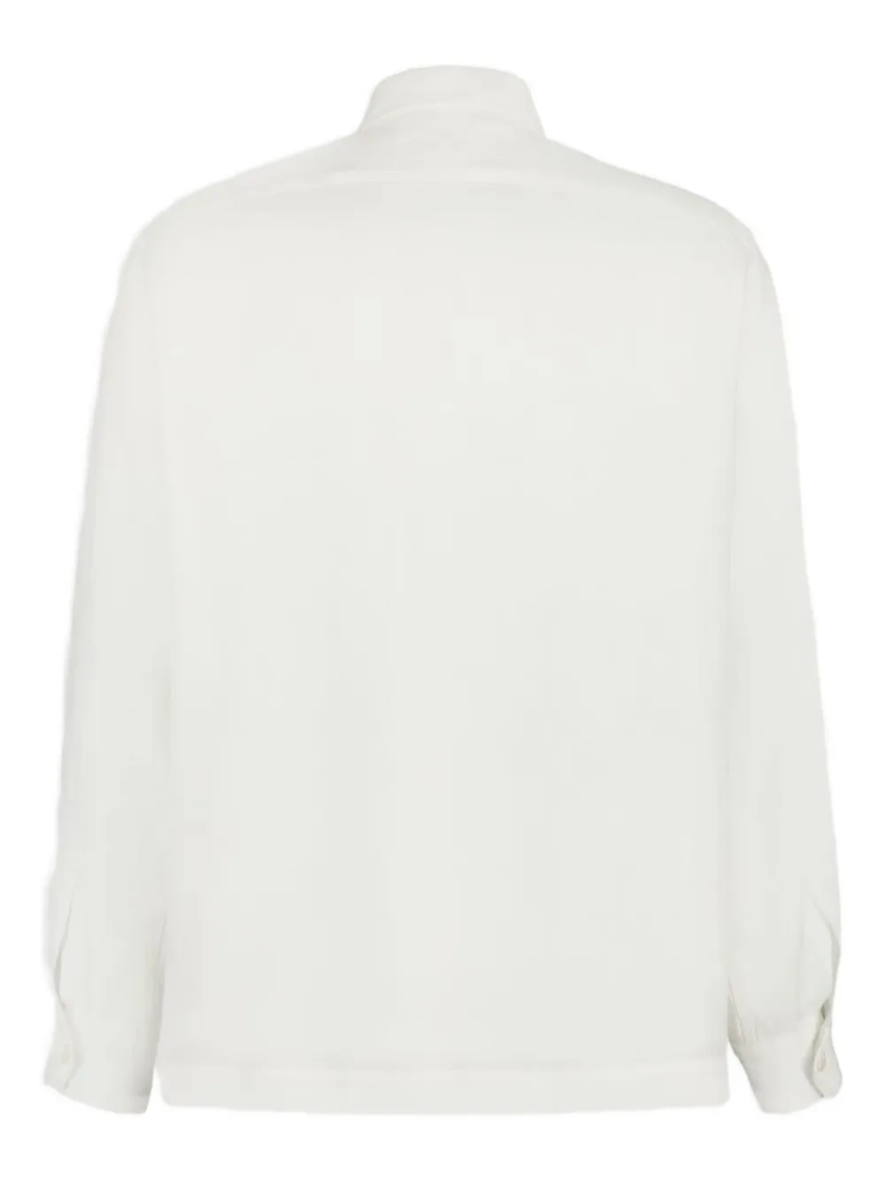 Brunello Cucinelli Overhemd met zakdetail en lange mouwen - Wit