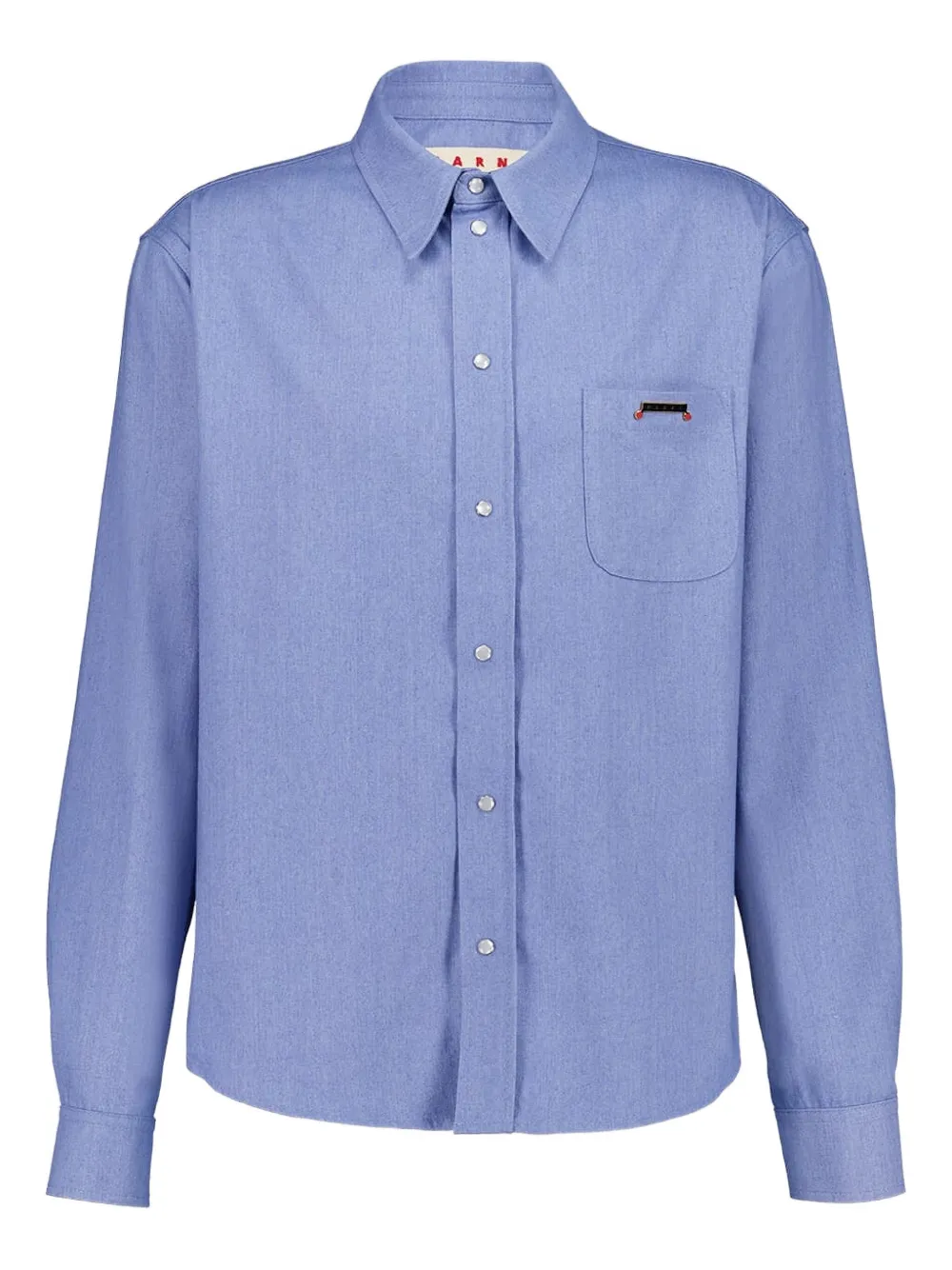 Marni camisa de algodón | azul | Image 1