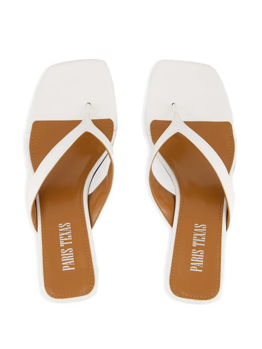 Paris Texas 55 mm Portofino sandalen Wit