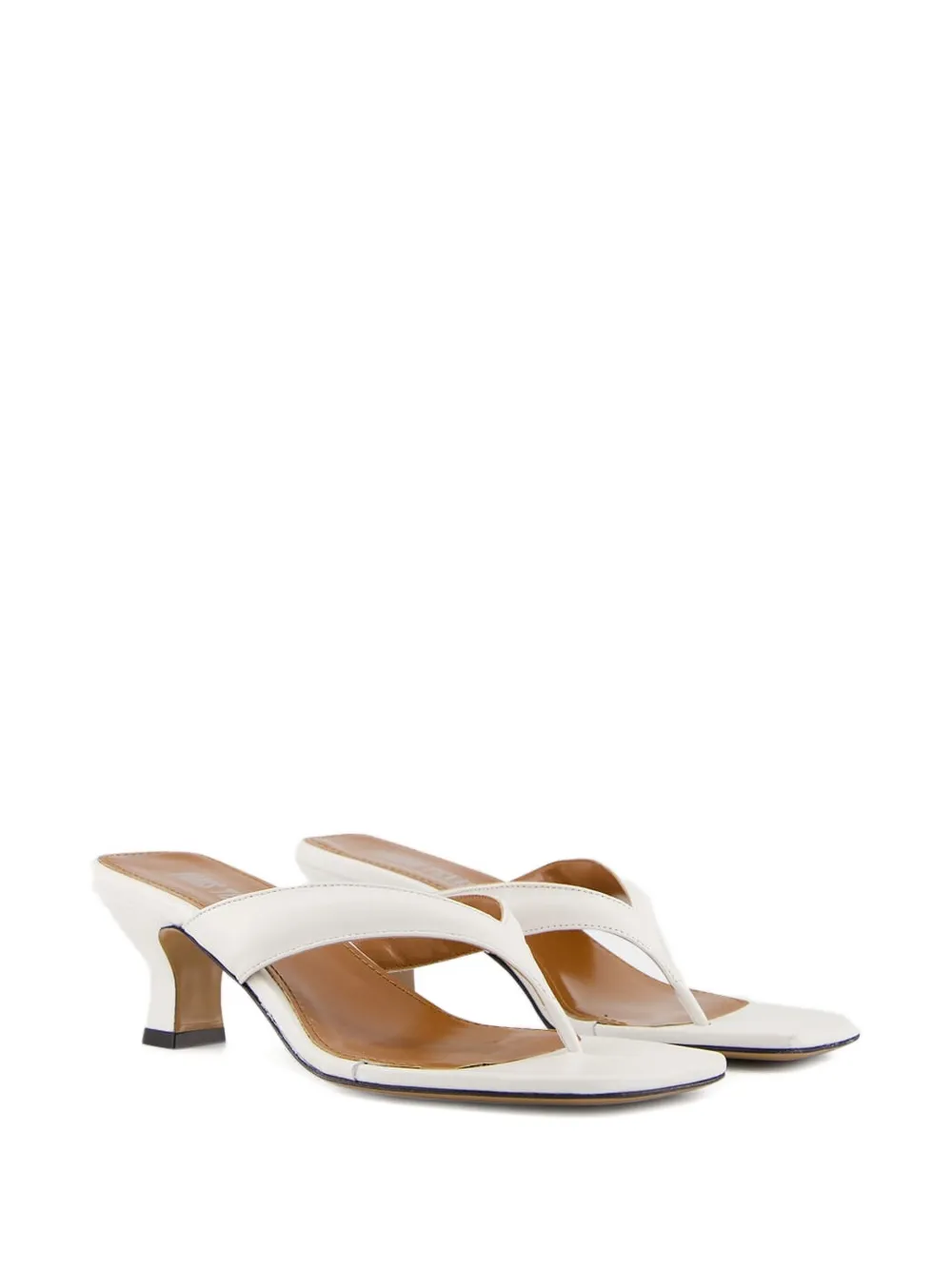 Paris Texas 55 mm Portofino sandalen Wit