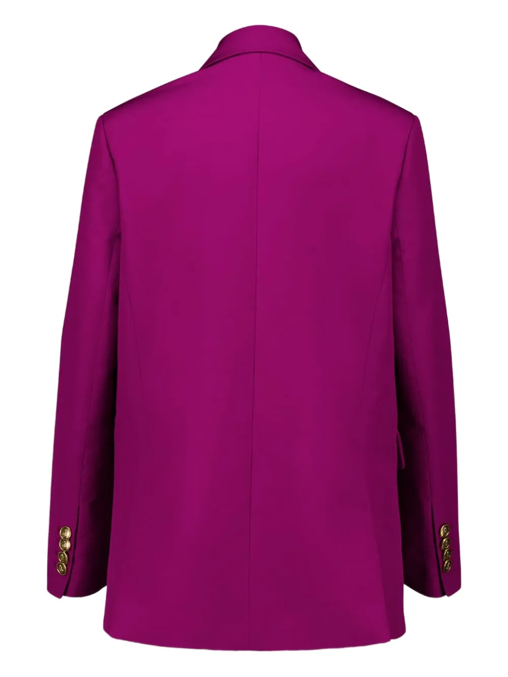 La DoubleJ Blazer met enkele rij knopen Paars