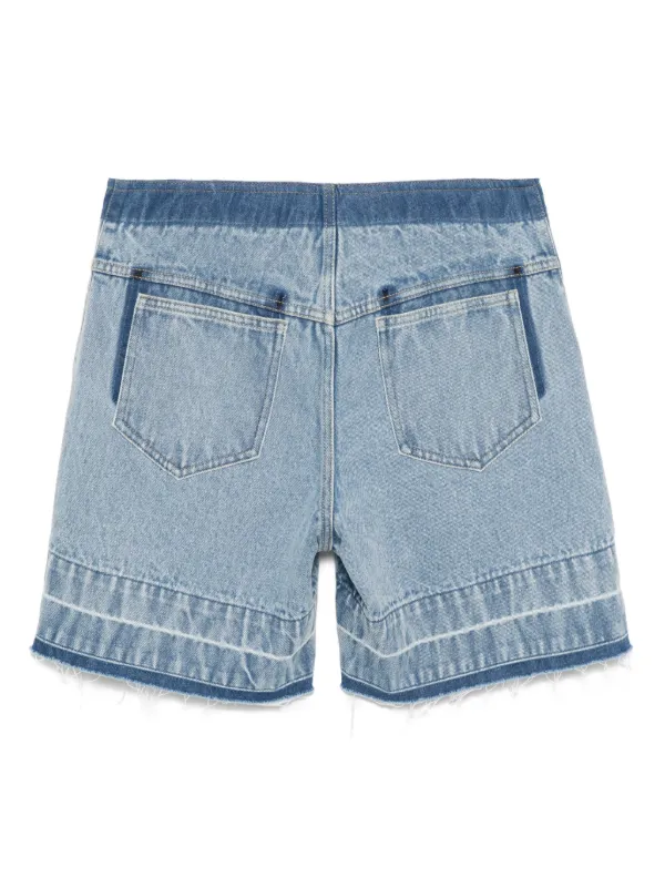 Christopher Esber Deconstruct Denim Shorts | Blue | FARFETCH