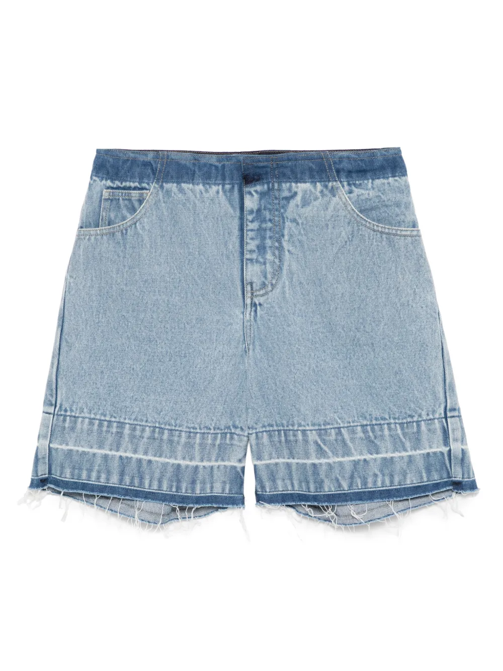 Christopher Esber Deconstruct denim shorts | Blue | Image 1