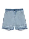 Christopher Esber Deconstruct denim shorts - Blue