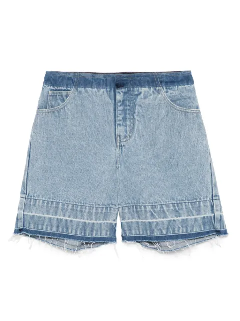 Christopher Esber Deconstruct denim shorts
