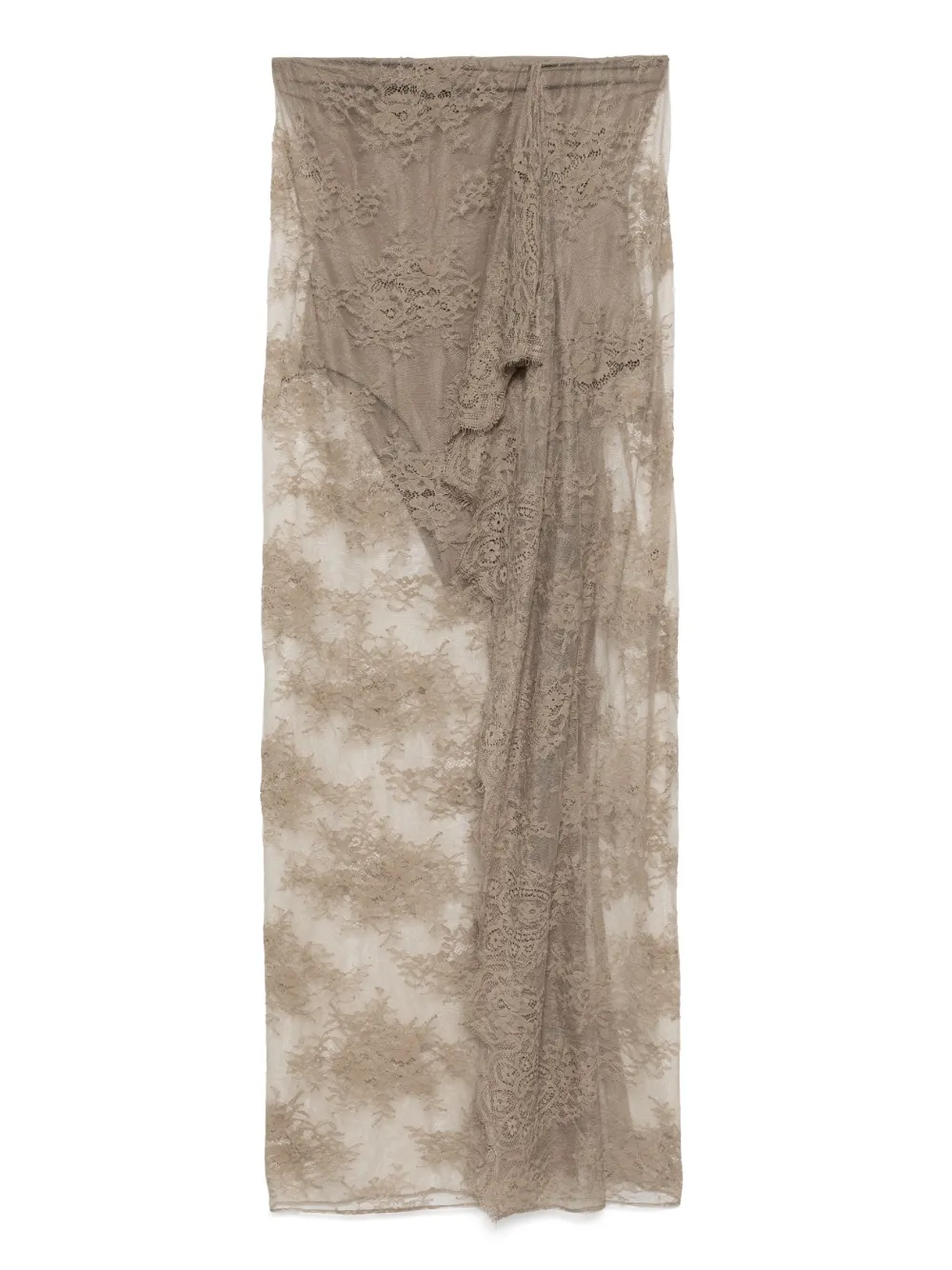 Christopher Esber floating lace dress | Green | Image 1