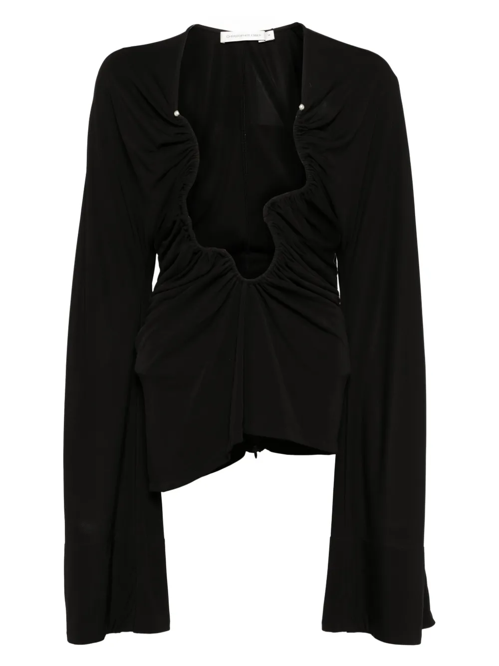 Christopher Esber Salacia top | Black | Image 1