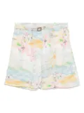 Christopher Esber crimped Bahia shorts - Neutrals