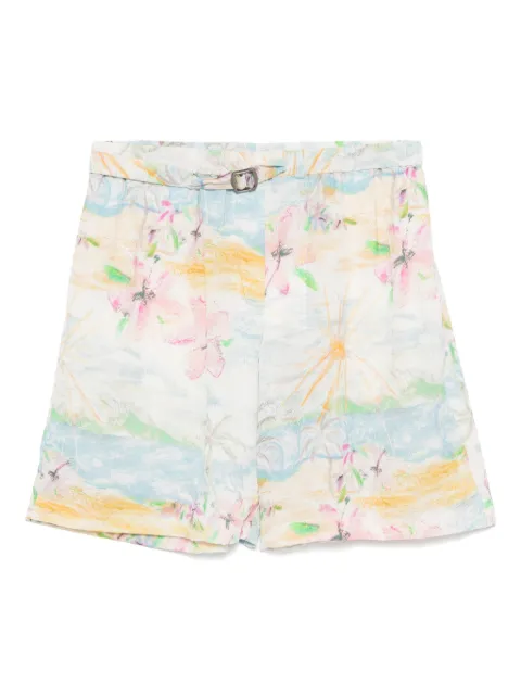 Christopher Esber crimped Bahia shorts