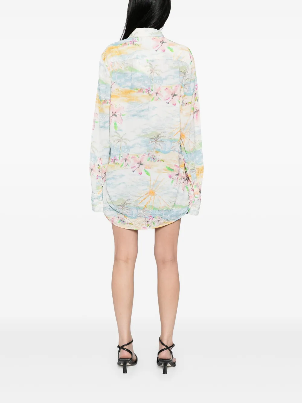 Christopher Esber Bahia blouse Wit