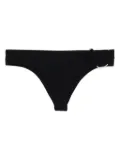 Christopher Esber ruched crescent side brief - Black