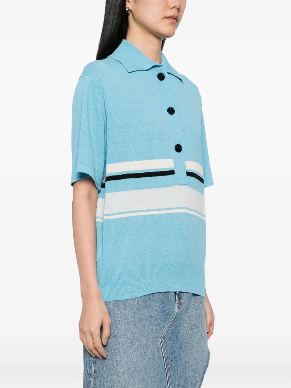 Christopher Esber Straccio polotop Blauw