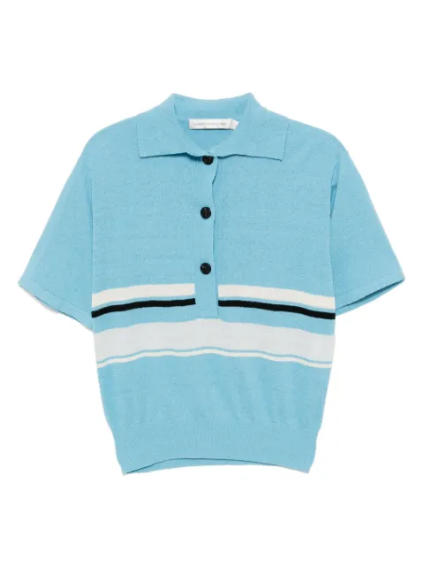 Christopher Esber playera tipo polo Straccio
