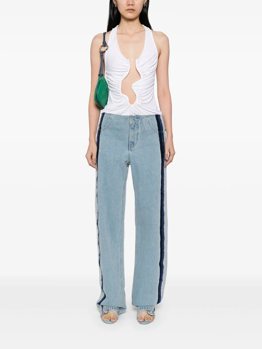 Christopher Esber Salacia ruched tank top | Vests & Tank Tops | Image 2