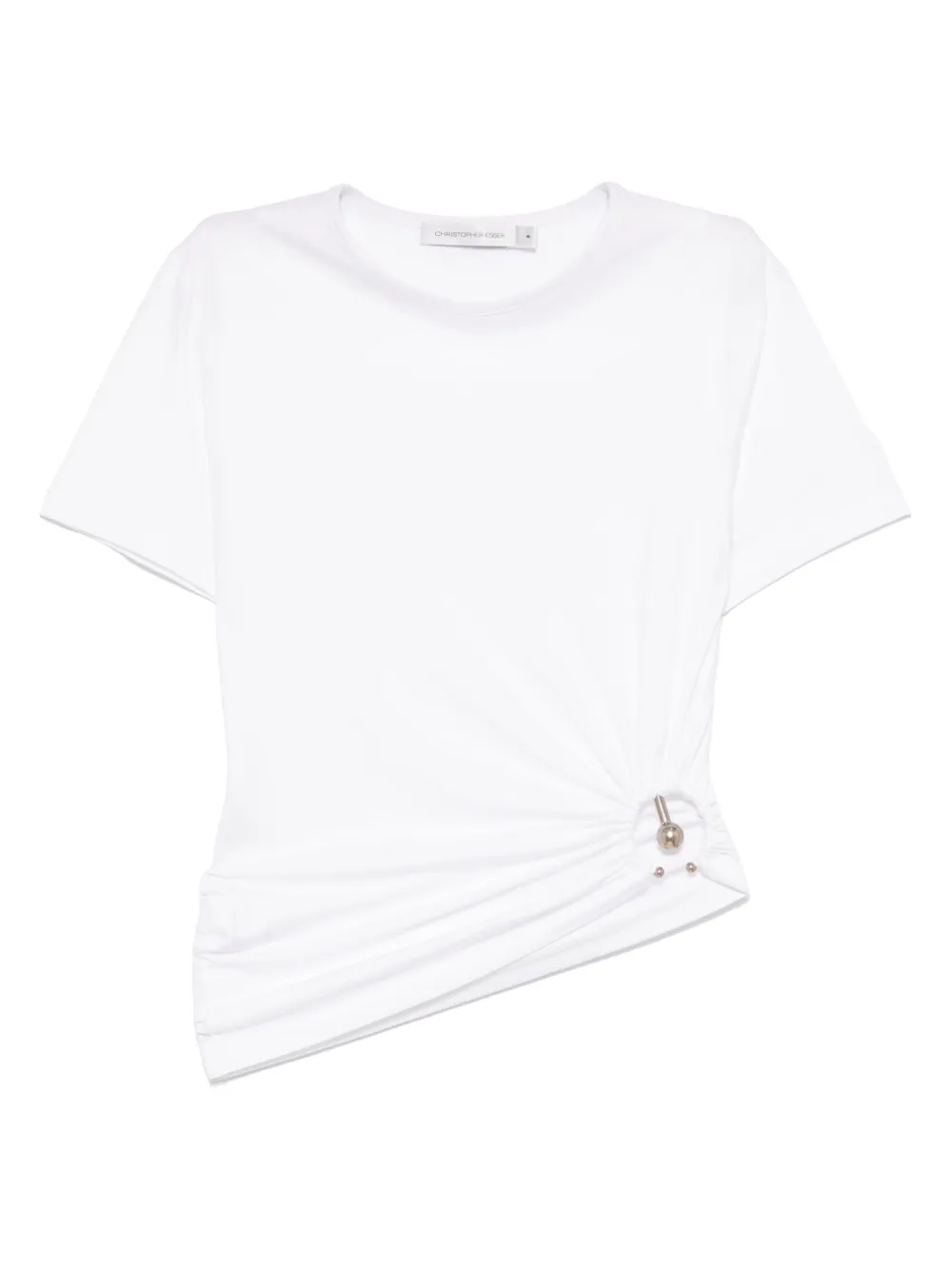 Christopher Esber playera de órbita | blanco | Image 1
