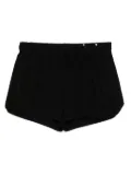 Christopher Esber ruched boxer shorts - Black