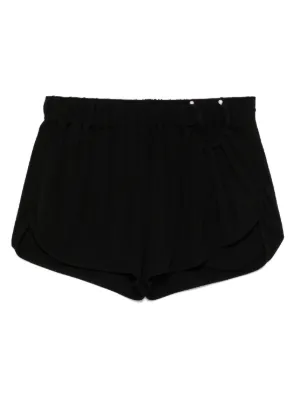 Alexander Wang ロゴ ショートパンツ | ブラック | FARFETCH JP