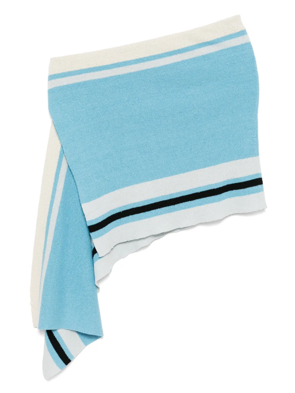 Christopher Esber Straccio gedrapeerde mini-rok - Blauw