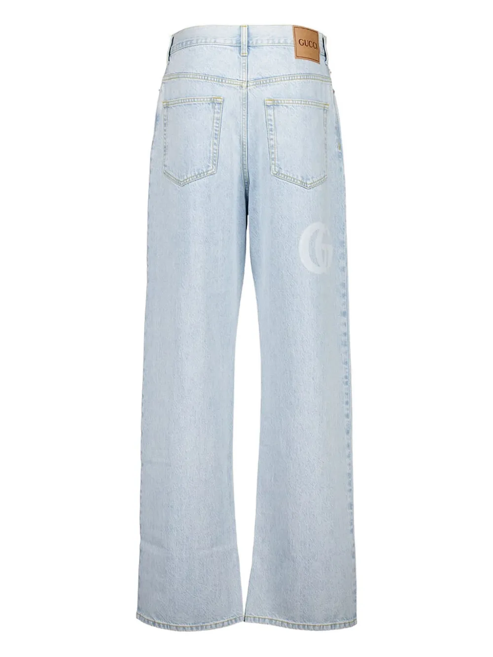 Gucci Ruimvallende jeans - Blauw