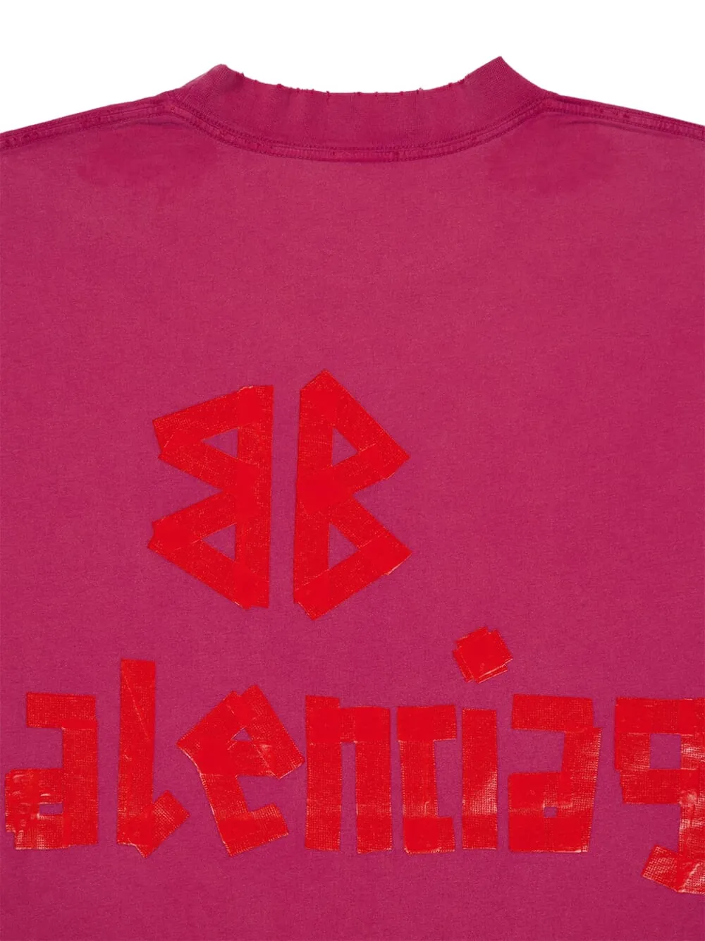 Balenciaga Jersey T-shirt Roze