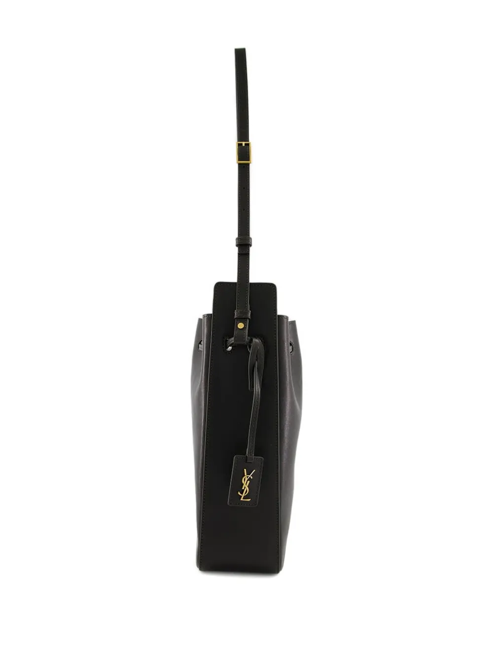 Saint Laurent Cassandre schoudertas met logo Zwart
