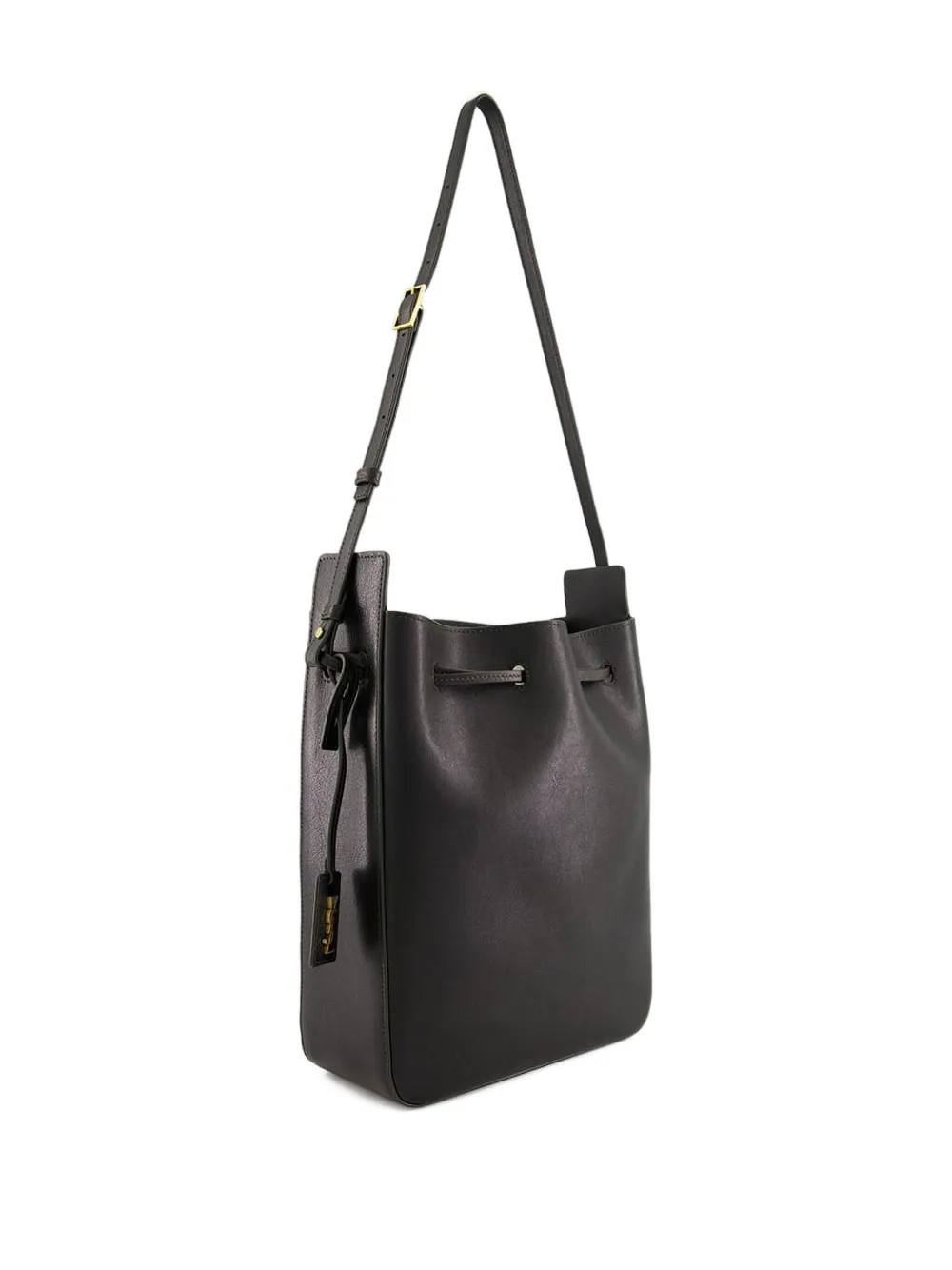Saint Laurent Cassandre schoudertas met logo - Zwart