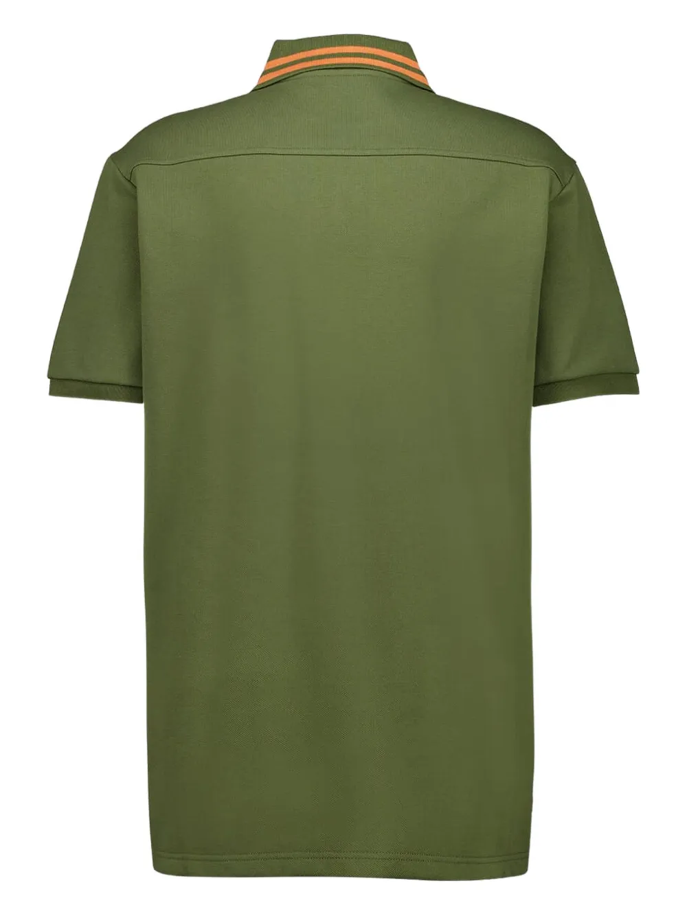 Gucci Poloshirt met gestreepte kraag - Groen
