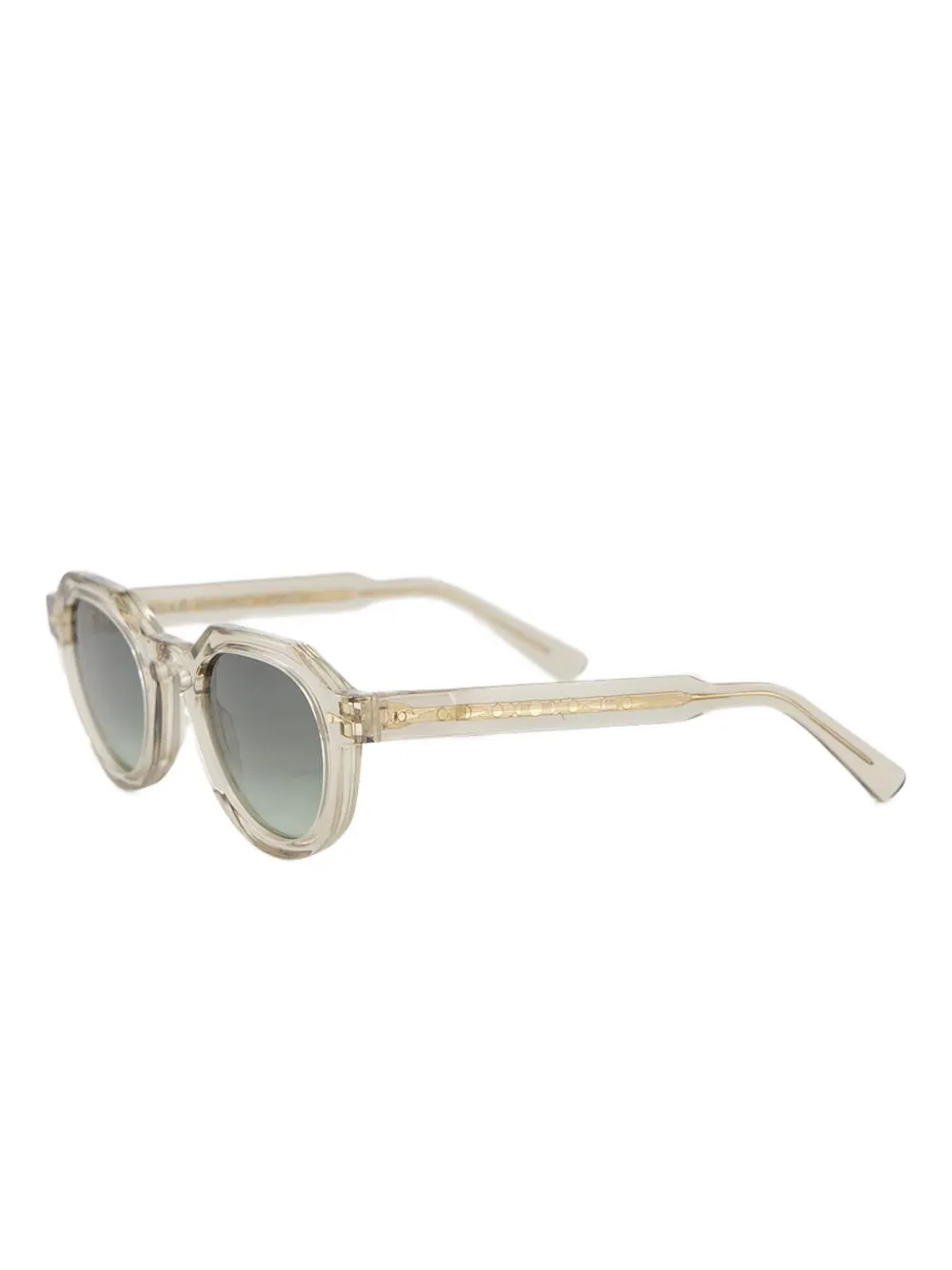 Ahlem Zonnebril met rond montuur - Beige