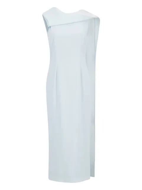 Roland Mouret  draped sleeveless midi dress