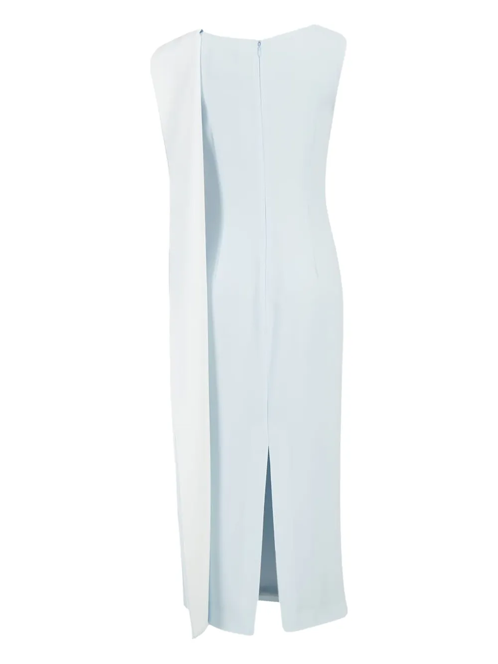 Roland Mouret Gedrapeerde midi-jurk Blauw