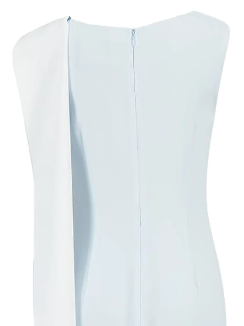 Roland Mouret Gedrapeerde midi-jurk Blauw