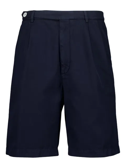 Brunello Cucinelli pleated cotton shorts