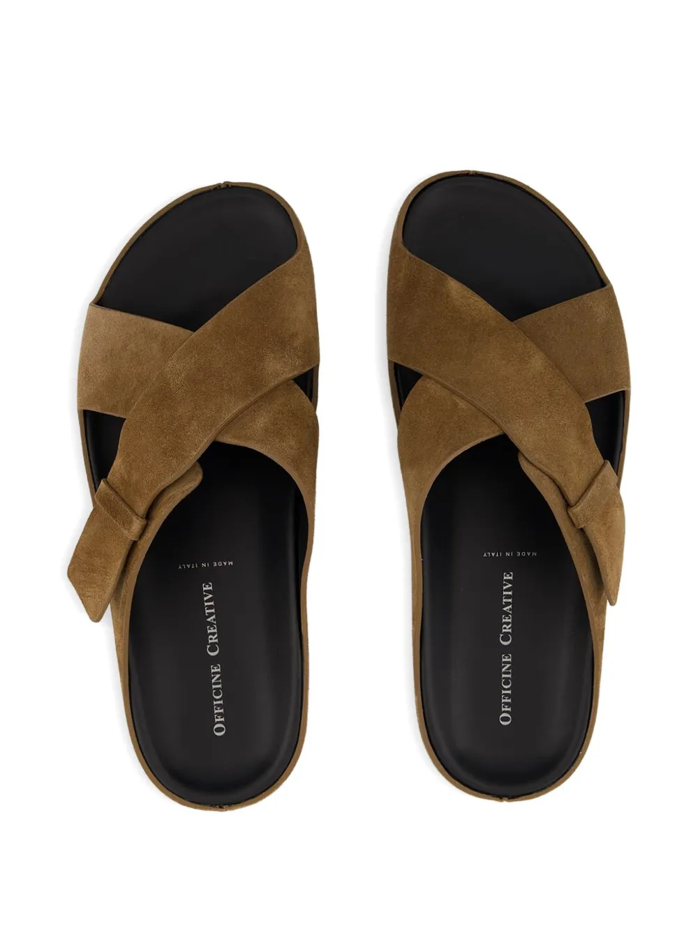 Officine Creative Agora 011 sandals Brown