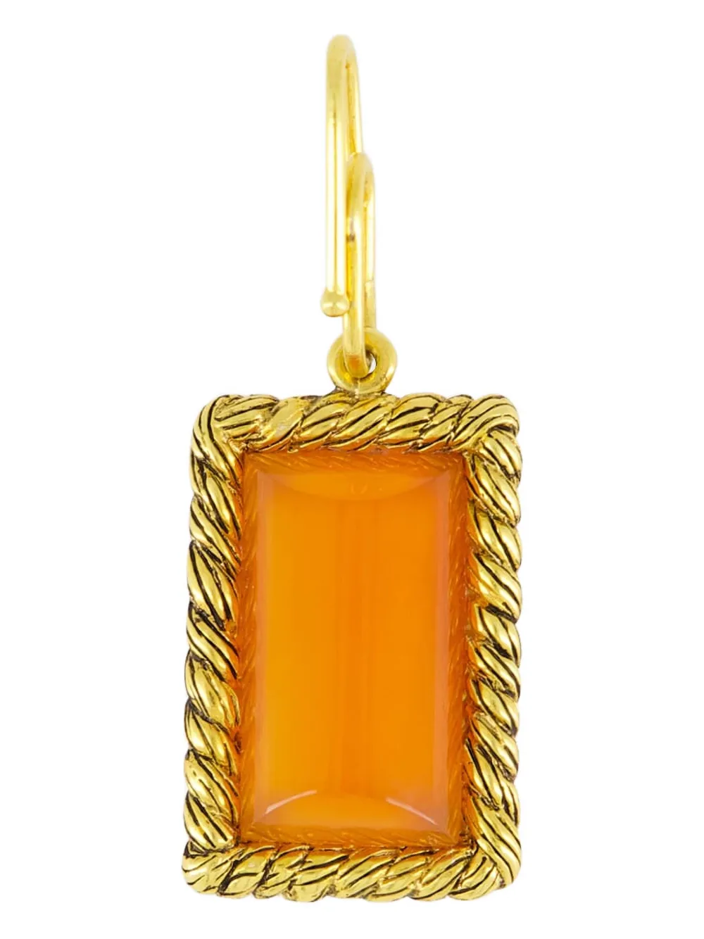Aurelie Bidermann Calcedoine charm | Orange | Image 1