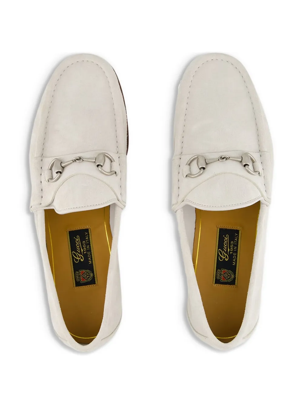 Gucci 1953 Horsebit loafers Wit