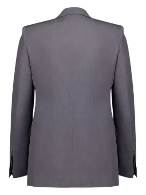 GIVENCHYパドロック付テクスチャードウールテーラードジャケット/46 GIVENCHYパドロック付テクスチャードウールテーラードジャケット