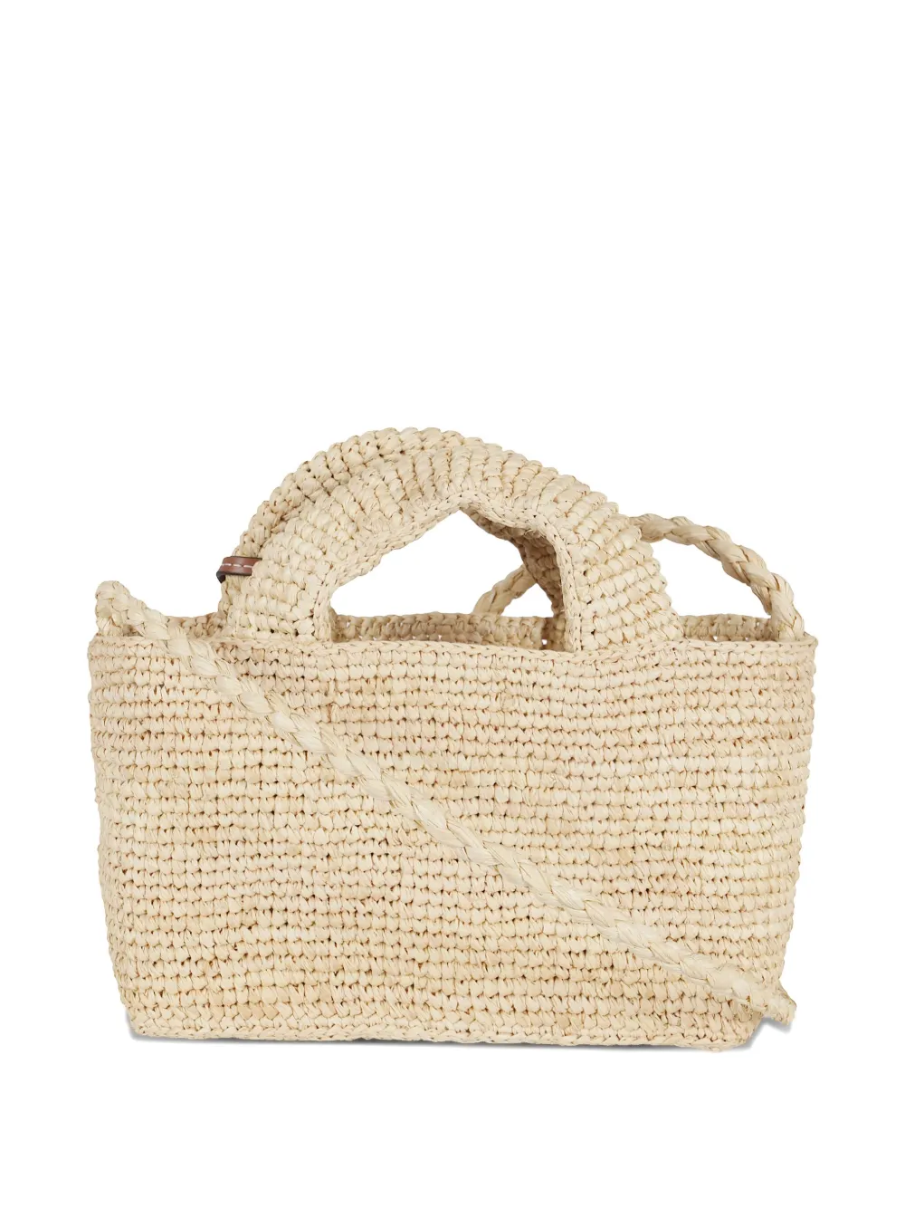 Manebi micro New Sunset tote bag - Beige