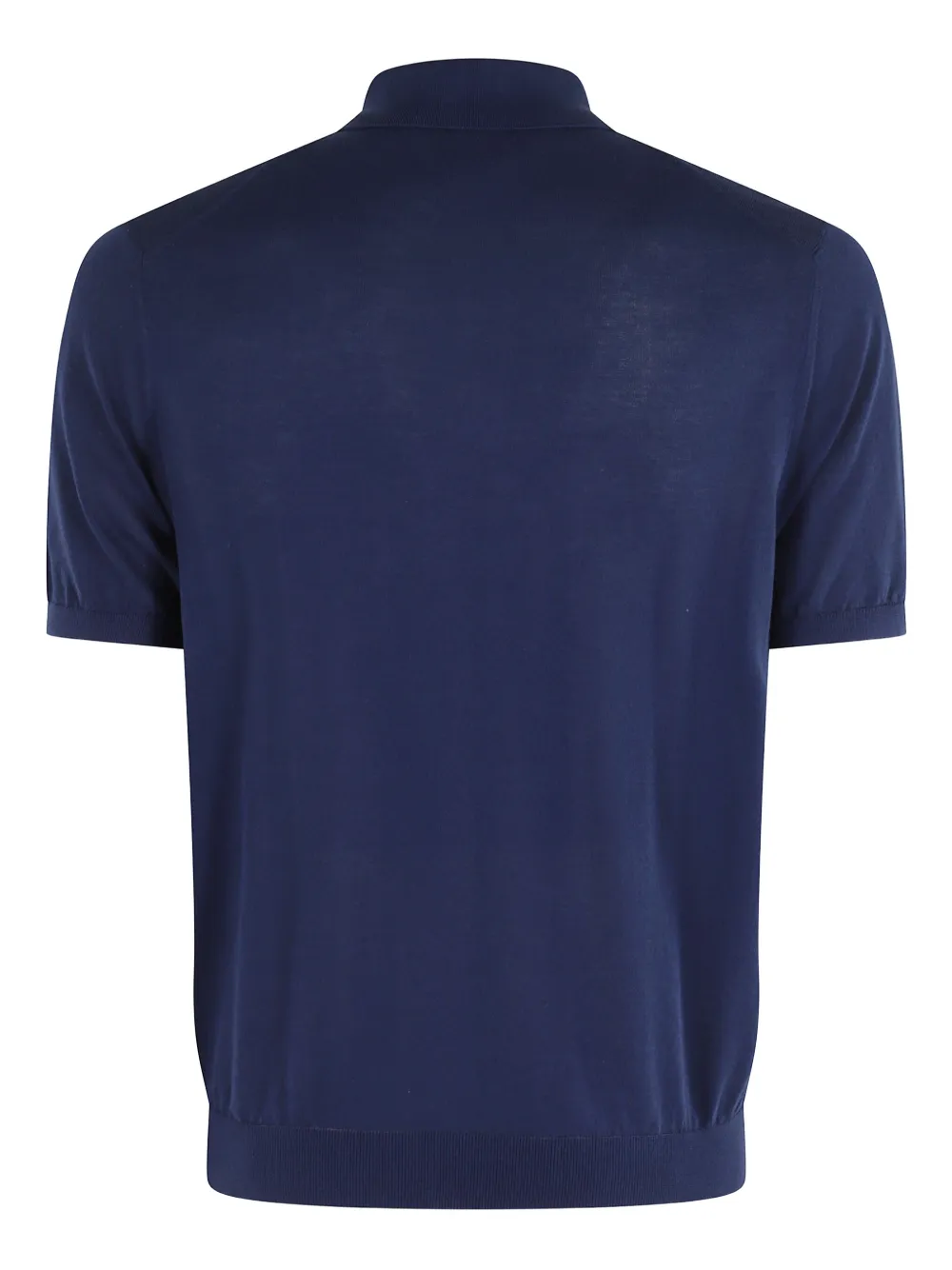 Malo cotton polo shirt - Blauw