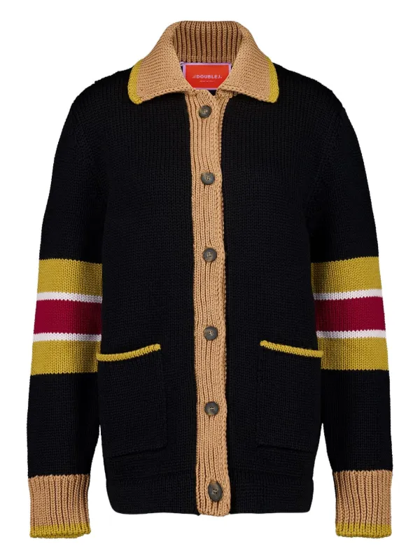 La DoubleJ No Fuss Cardigan in Black
