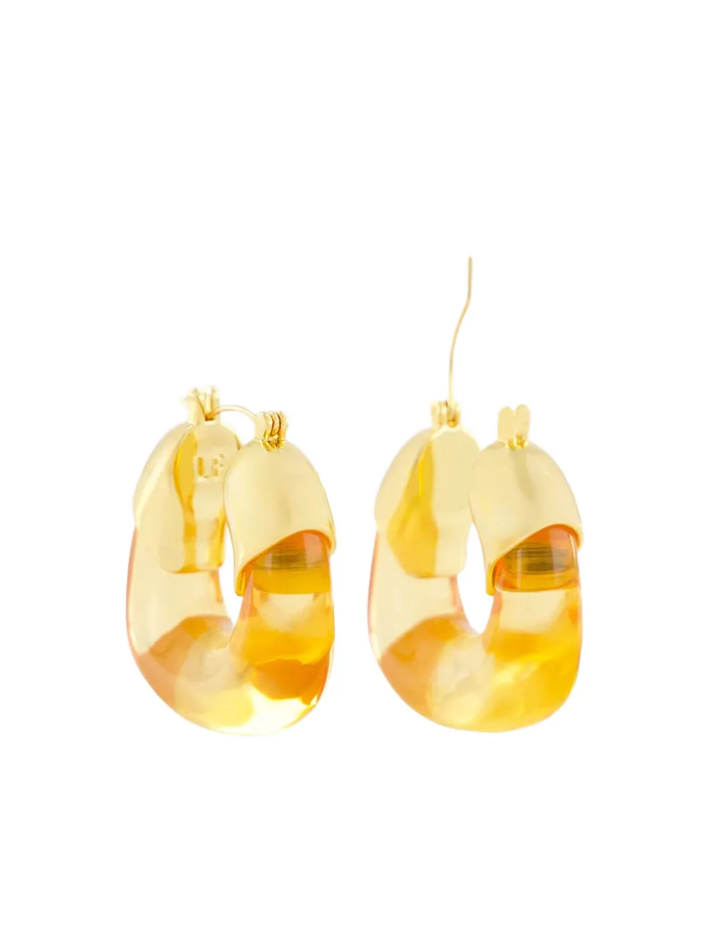 Lizzie Fortunato Organic mini-oorringen - Goud